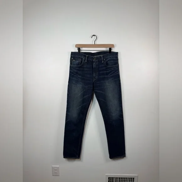 RRL BY RALPH LAUREN Slim Narrow Grandfalls Jean Grandfalls Wash 34 - Picture 3 of 12